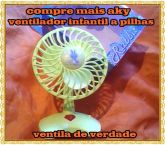 Ventilador infantil,ventila mesmo!