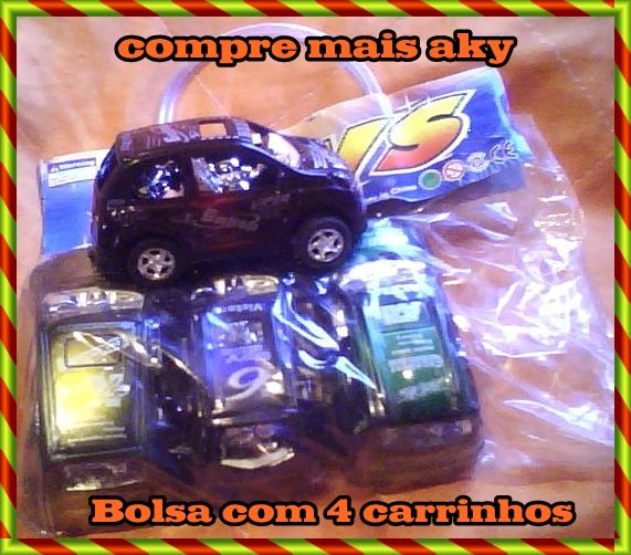 Bolsa com  4 carrinho