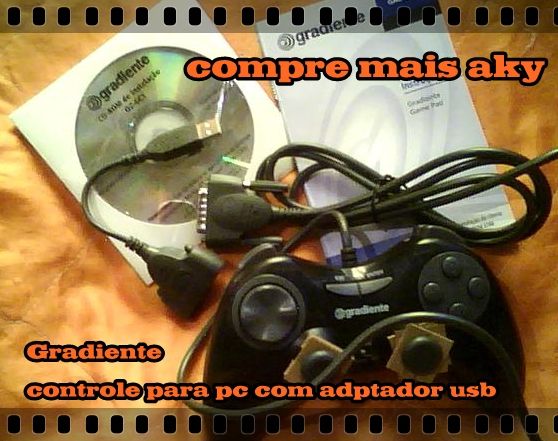 Controle para seu pc Gradiente